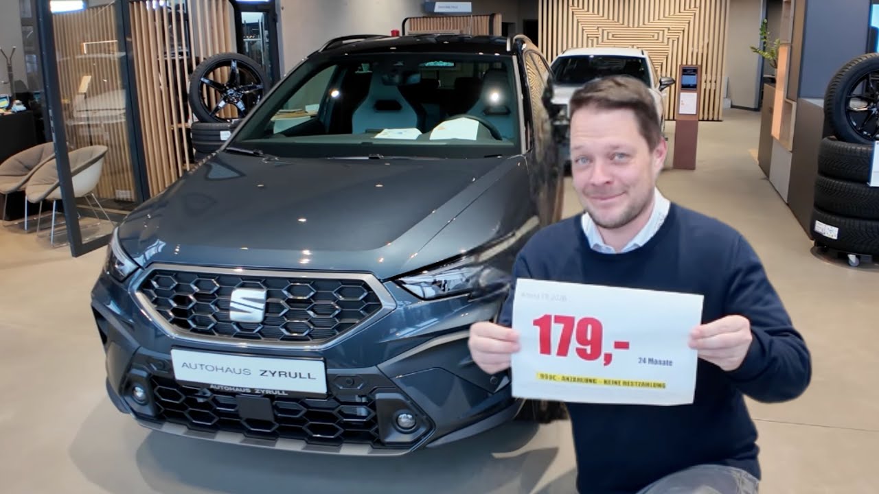 SUV FAST GESCHENKT 🔥 ARONA FR OHNE TRICK NUR 179€ LEASING ANGEBOT