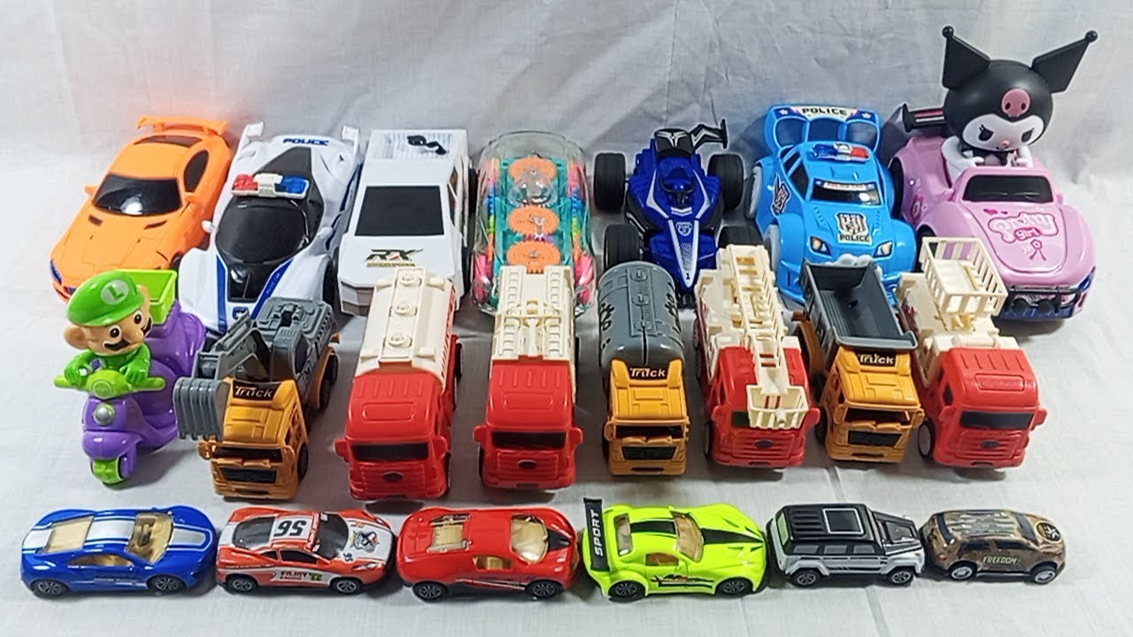 Disney Pixar Cars Unboxing Review | Lightning McQueen, Tow Mater, Chick Hicks, Sally Carrera, Cruz