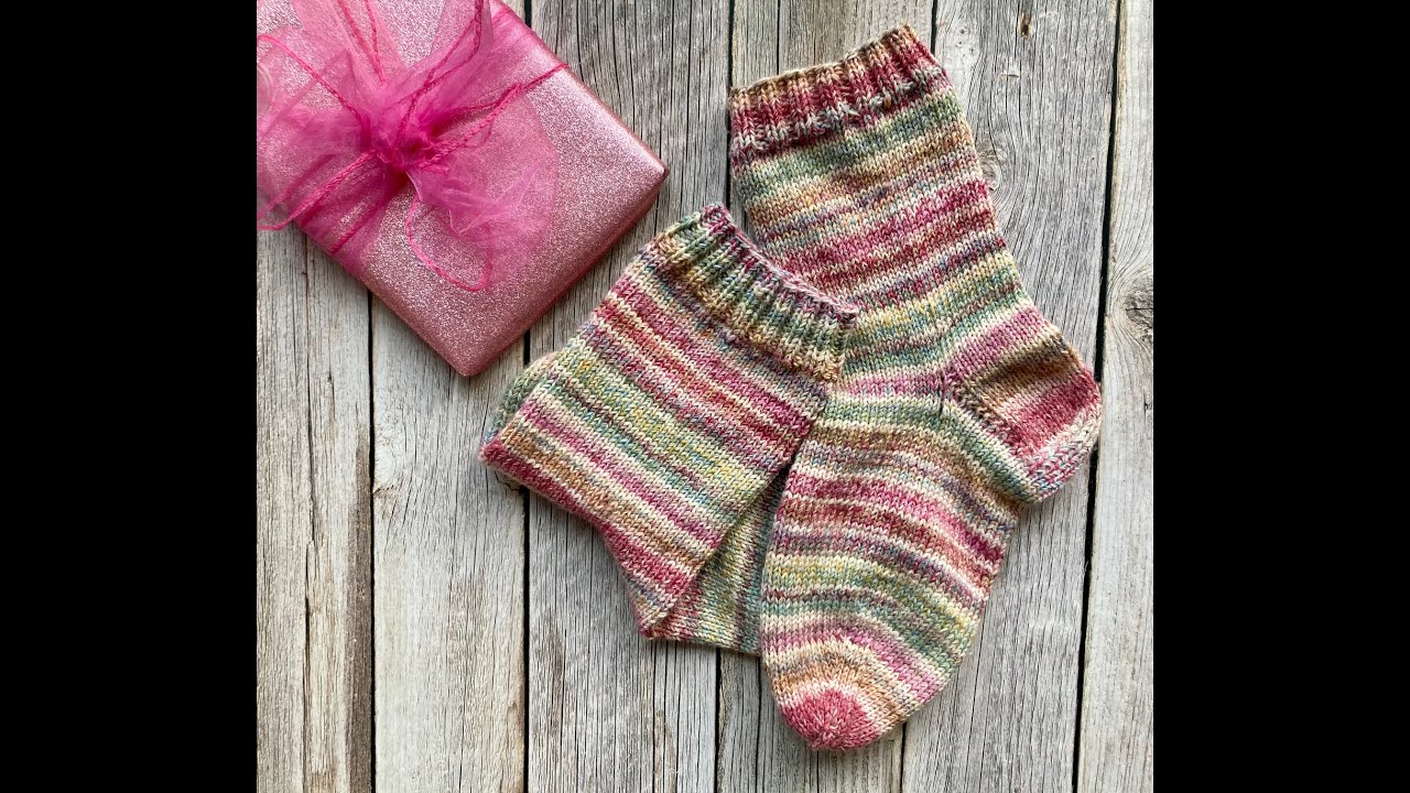 Einfache dicke Socken (Bettsocken) stricken mit dem Addi Crasy Trio