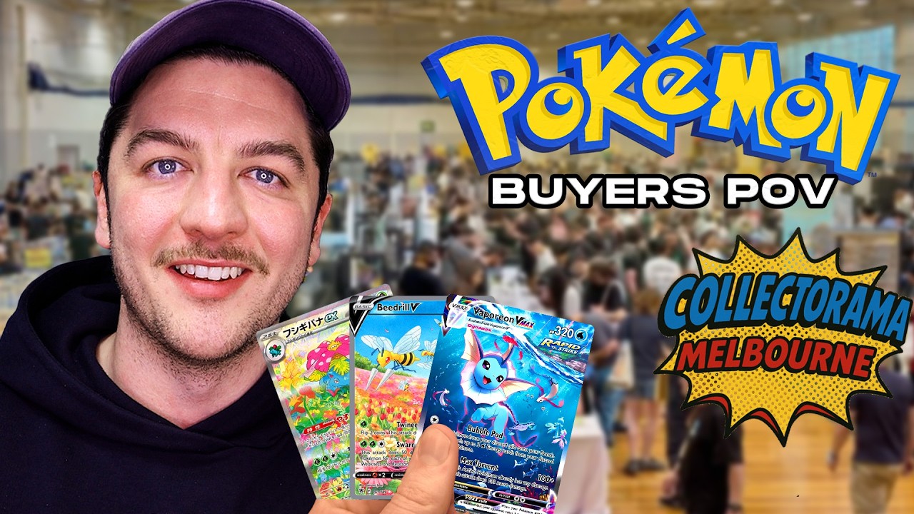 Я был на выставке коллекционных карточек Pokémon! Collectorama Melbourne | Мнение покупателя