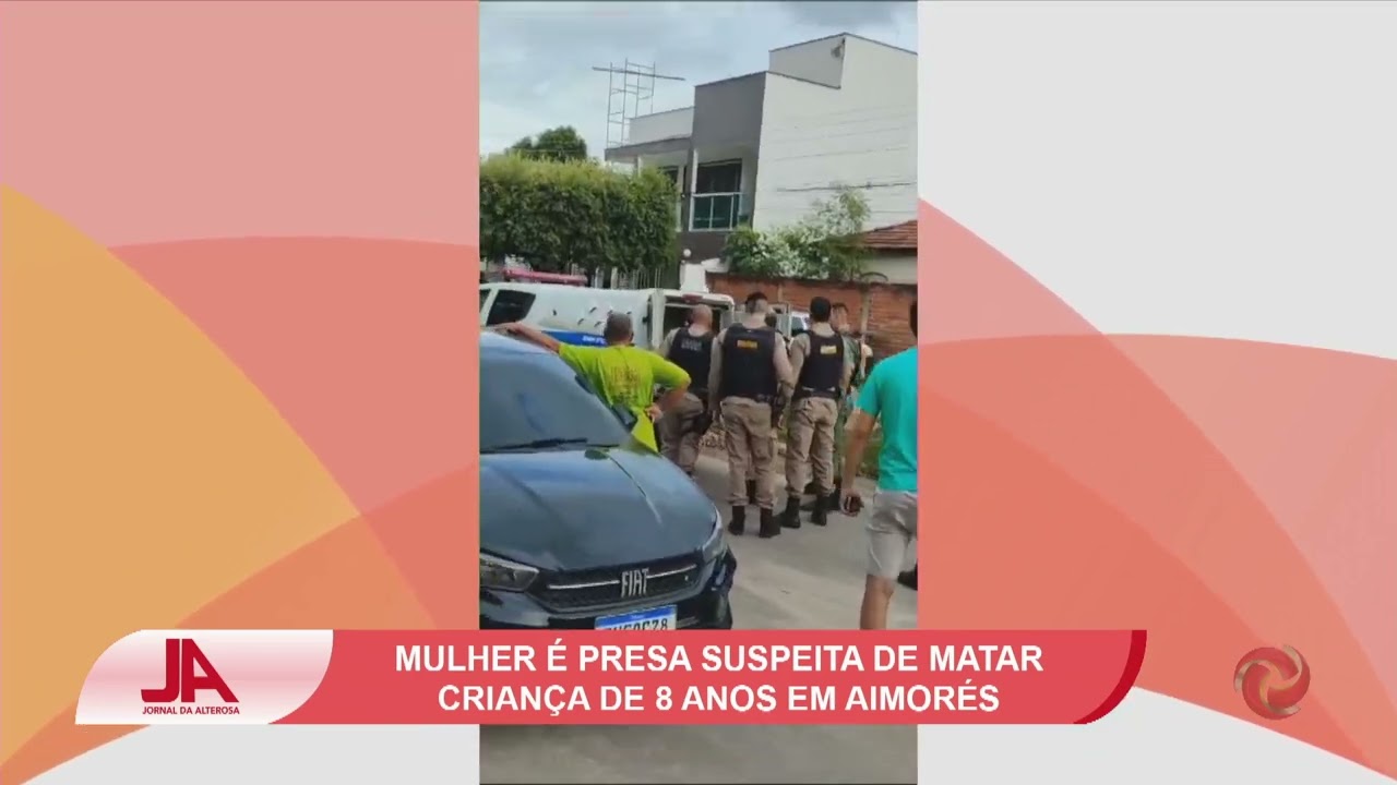Mulher &eacute; presa suspeita de matar crian&ccedil;a de 8 anos em Aimor&eacute;s