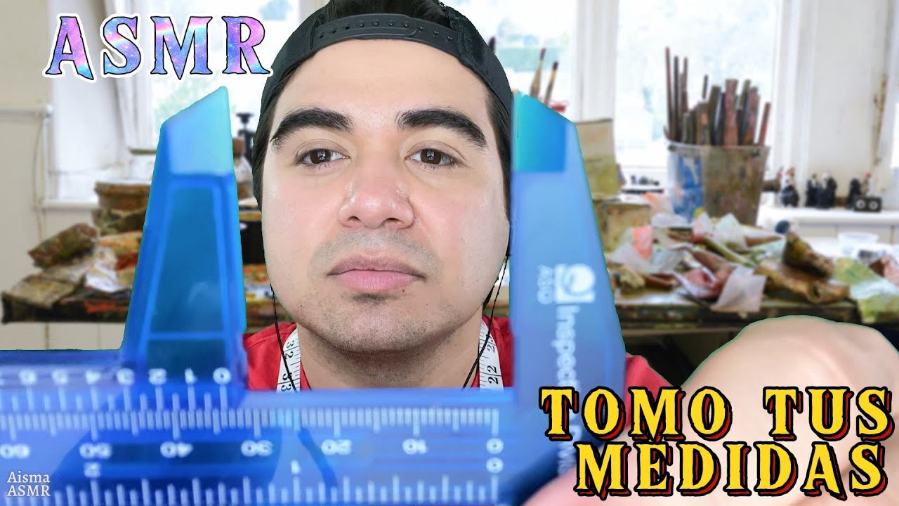 ASMR | Tomando tus MEDIDAS de la cara 📏  | Roleplay