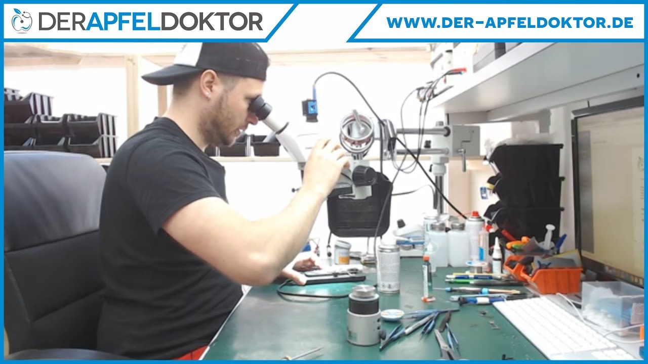 iPhone 6S Kurzschluss nach Wasserschaden - Datenrettung - Logicboard Reparatur - VCC_MAIN
