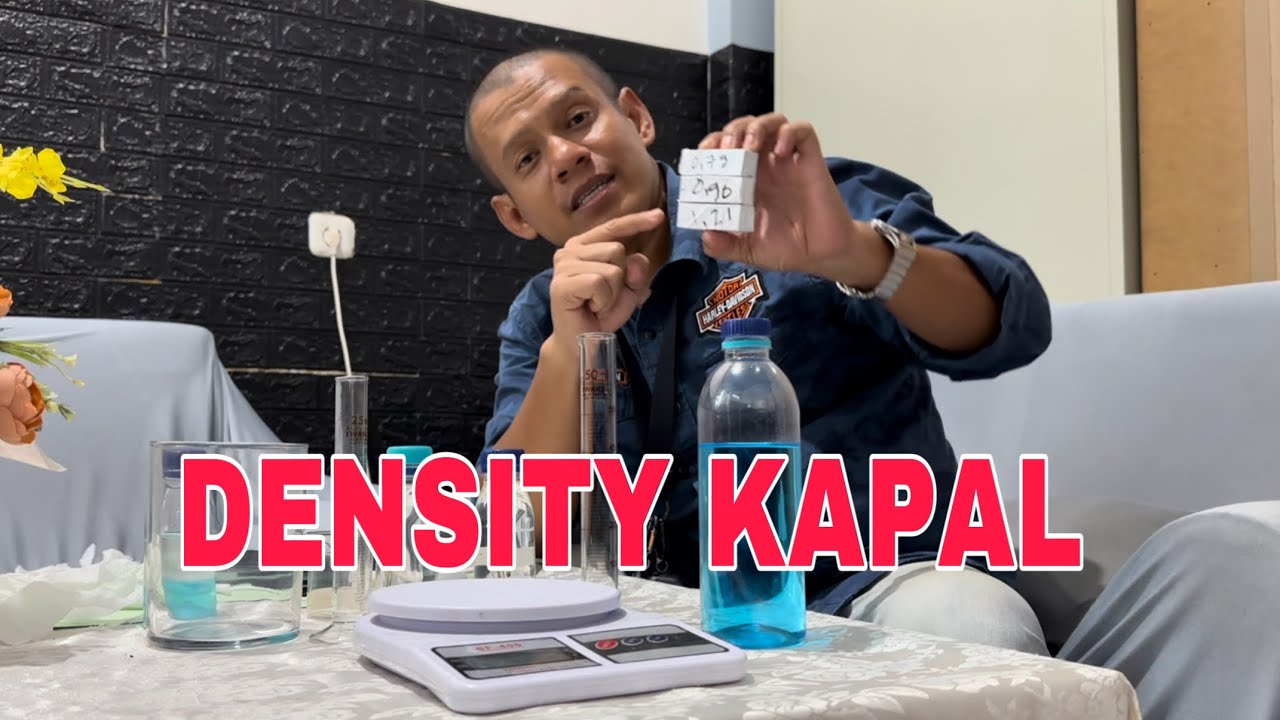 Menghitung Density Kapal