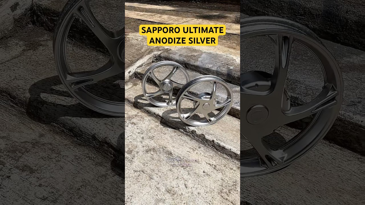REPAINT VELG MIO, SAPPORO ANODIZE SILVER‼️
