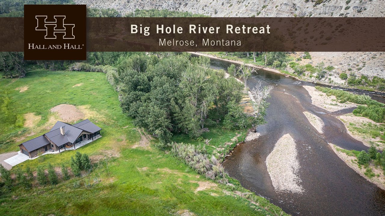 Montana Ranch For Sale - Big Hole River Retreat