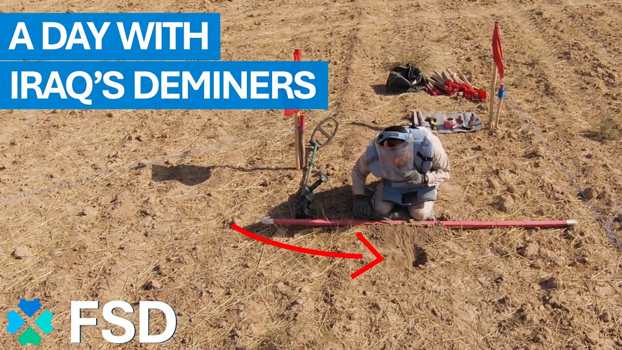 Demining: one hour at a time - Iraq