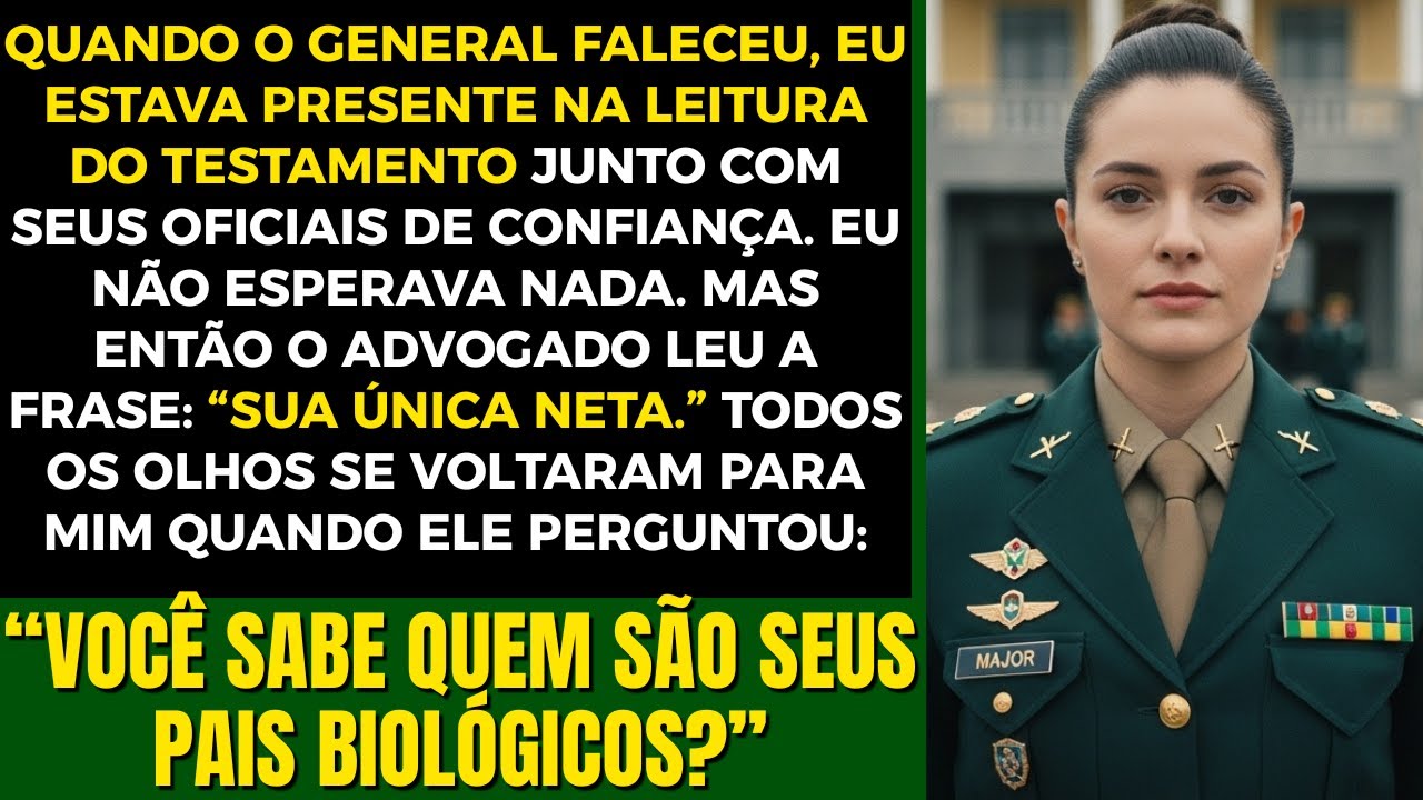 Na leitura do testamento do general, o advogado de repente me perguntou: “Você conhece seus pais?”