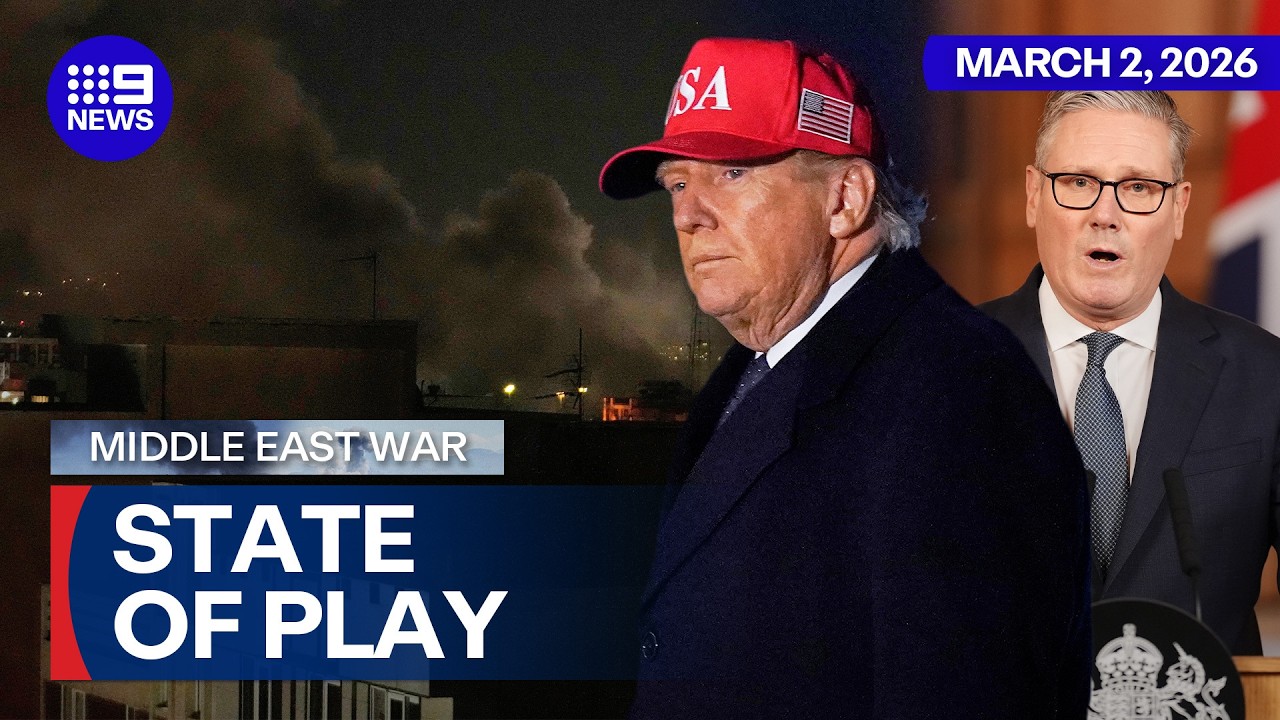 48 hours in: Latest updates as Middle East tensions boil over | 9 News Australia