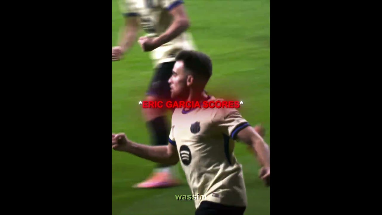 W Eric Garcia ❤️&zwj;🩹 | Tags : #barcelona  #ericgarcia  #viral  #wspeed