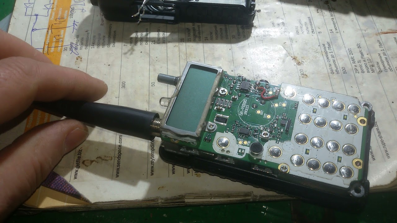 UV-5R Baofeng (замена микрофона)