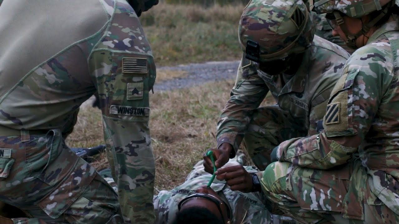 Soldiers Conduct Tactical Field Care