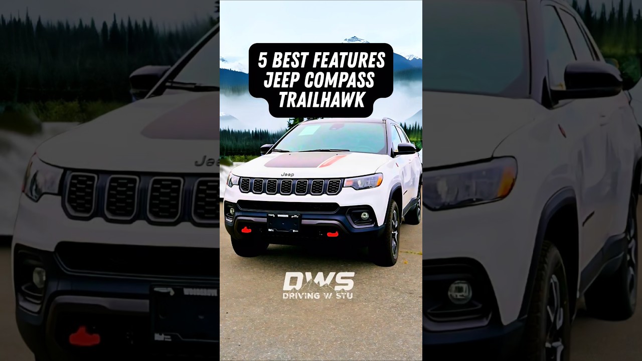 5 BEST Features of the 2024 Jeep Compas Trailhawk #jeep #trailhawk  #usedcarnanaimo