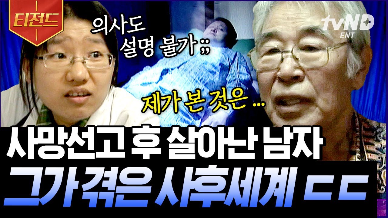 [#티전드] 12시간 동안 죽어있다 깨어난 사람이 사후세계에서 겪은 일😲 저승사자에게 끌려간 곳에서 본 것은? | #리얼스토리묘