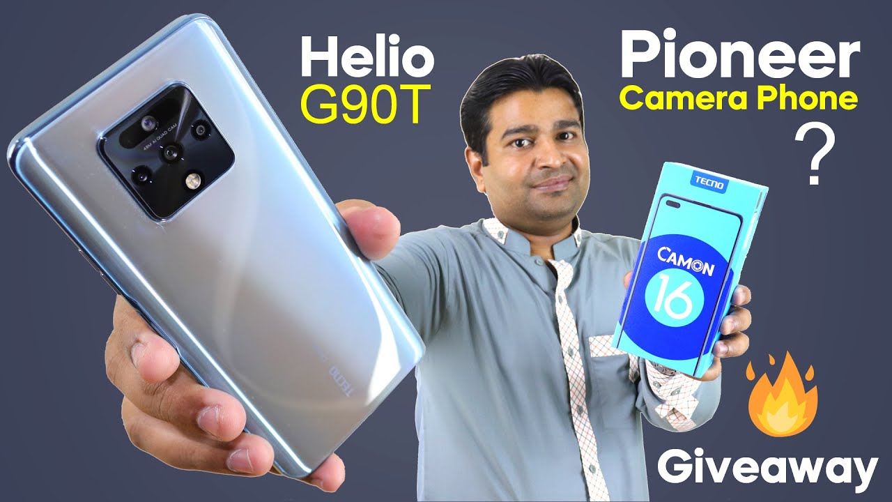 Tecno Camon 16 Unboxing & First Impressions ⚡ Pioneer Camera Phone? Helio G90T - GIVEAWAY 🔥🔥🔥