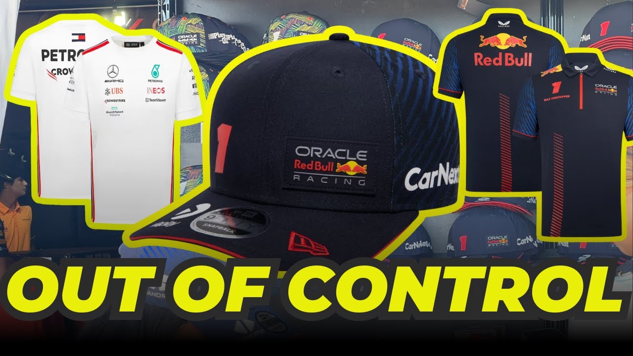 F1 Merch Prices Are Out Of Control! 200% Markup?