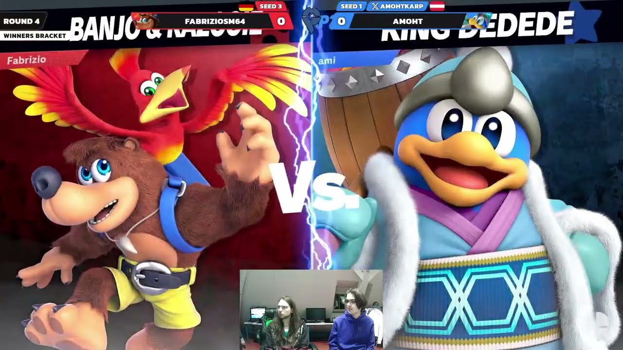 FabrizioSM64 (Banjo&Kazooie) VS Amoht (King Dedede) | Round Robin | Pixel Smash Bi-Weekly #19
