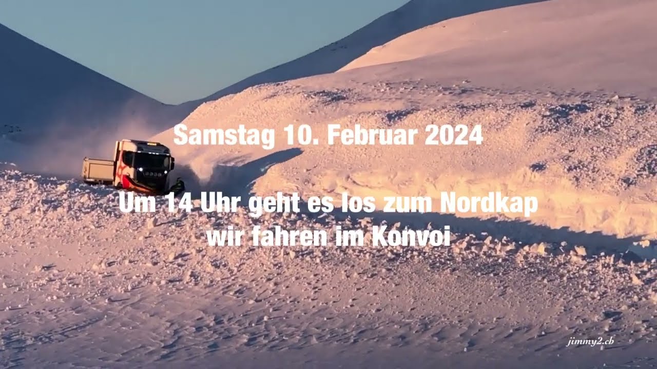 Mit dem Wohnmobil im Winter ans Nordkap -Auf ans Nordkap