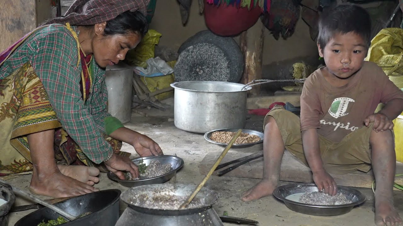 Working hard in village || Village lifestyle