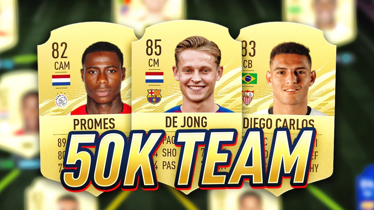 SUPER CHEAP 50K MARKET CRASH WEEKEND LEAGUE TEAM (50K SQUAD BUILDER) - FIFA 21 ULTIMATE TEAM