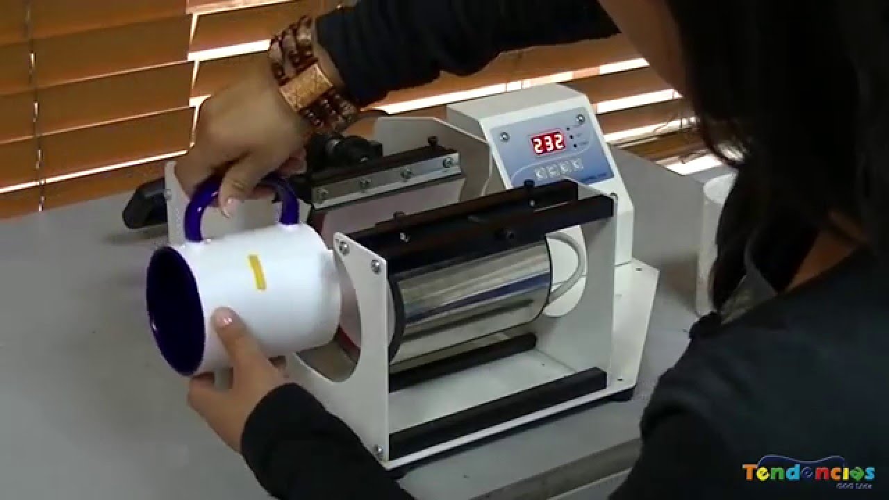Cómo Sublimar Mugs o Pocillos en una Máquina de Mugs MM18 de TendenciasGyG, Video Tutorial