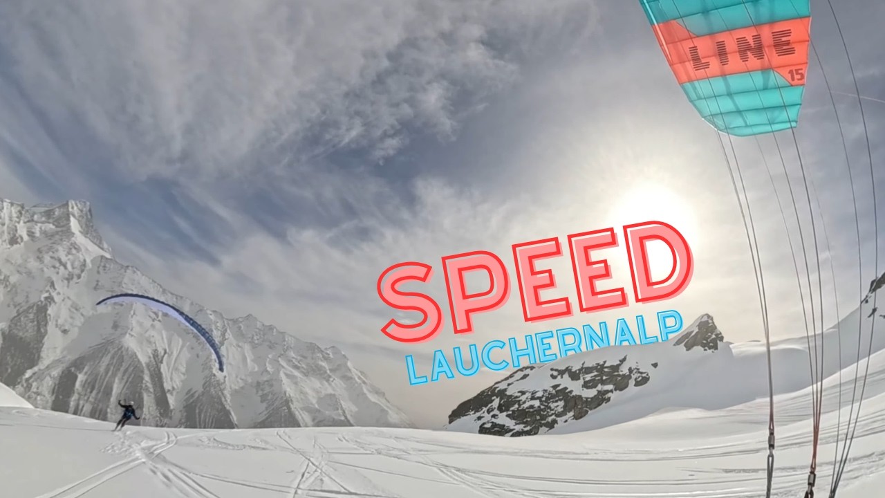 Speedriding à Lauchernalp