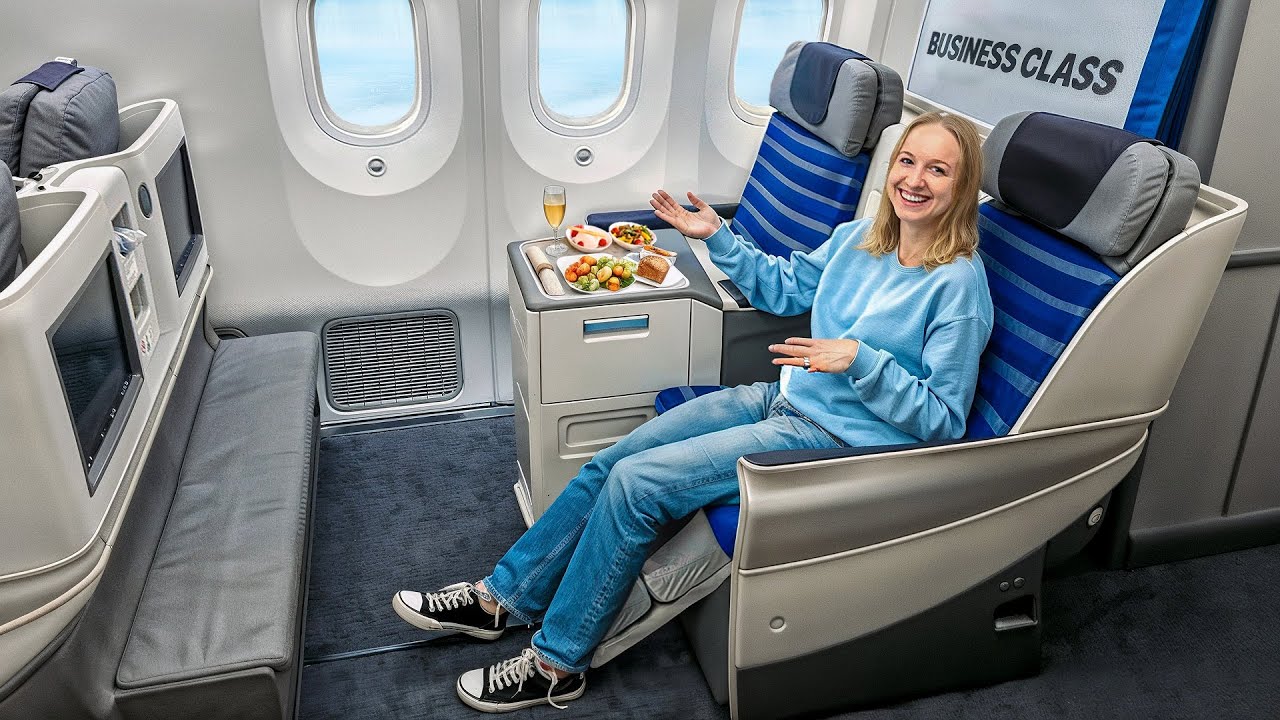 TESTUJĘ LOT BIZNES KLASĄ(14h do Japonii)