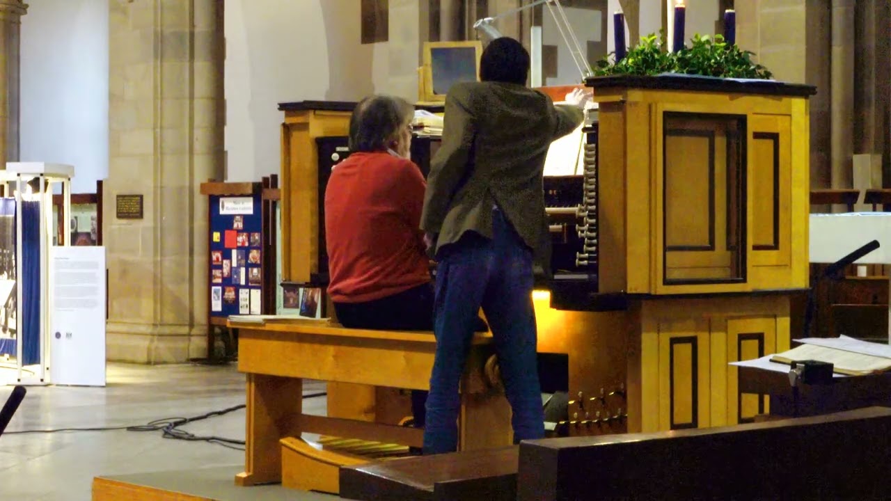 Lunchtime organ recital by Michael Pain - Blackburn Cathedral, 30-11-2022