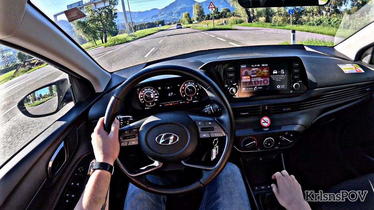 Hyundai i20 1.0 T-Gdi 48V-Hybrid (100HP) | POV Drive | 4K | Nr. 24