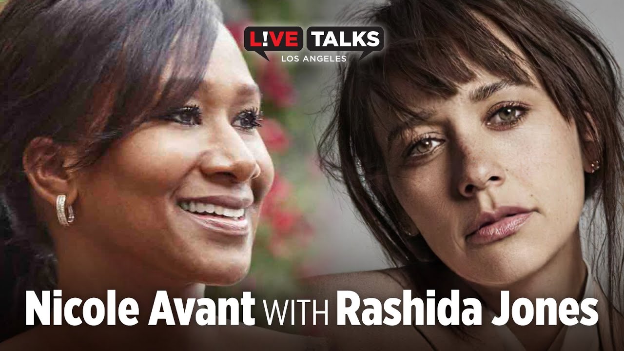 Nicole Avant in conversation with Rashida Jones at Live Talks Los Angeles