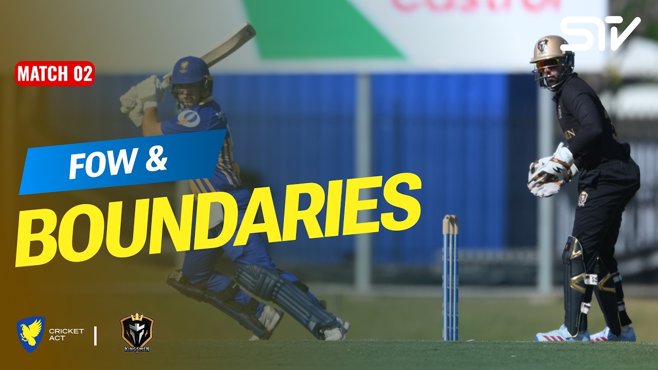 1st Innings Fow & Boundaries | ACT Comets vs Hyderabad Kingsmen | Match 02 | Top End 2026 | ZP1T