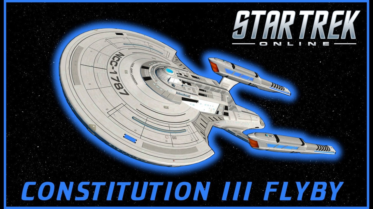 Constitution III Class Flyby (Neo-Constitution)  - Star Trek Online Ships