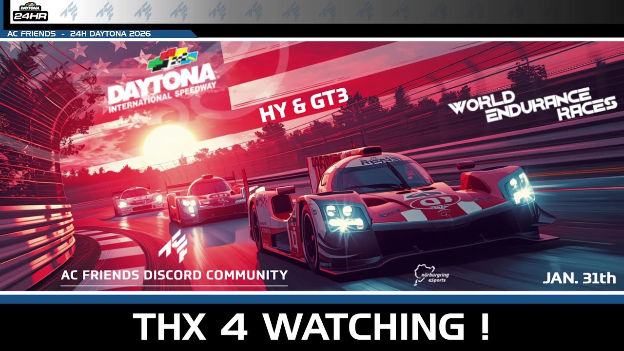 ACF 24H DAYTONA 2026 - HY & GT3 - PART 3