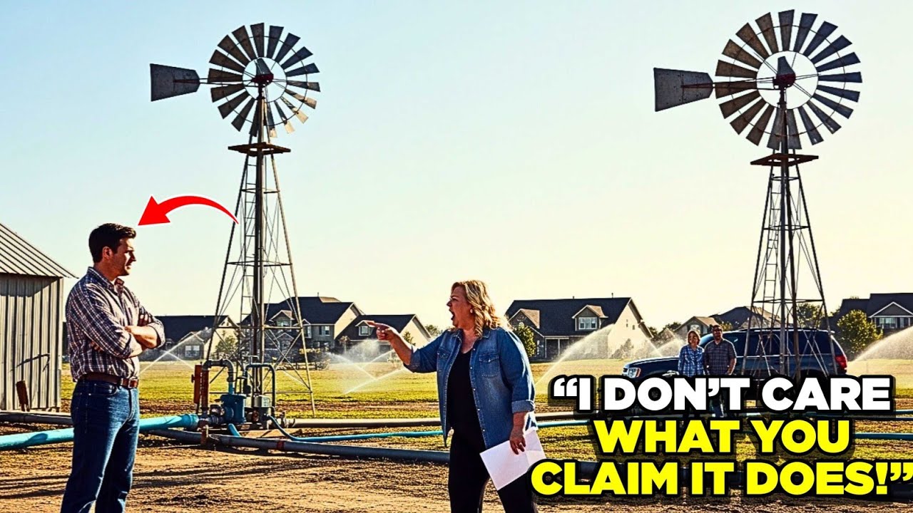 HOA Demanded I Remove My Windmill Didn't Realize It Pumps the Water to Their Entire Cul-de-Sac