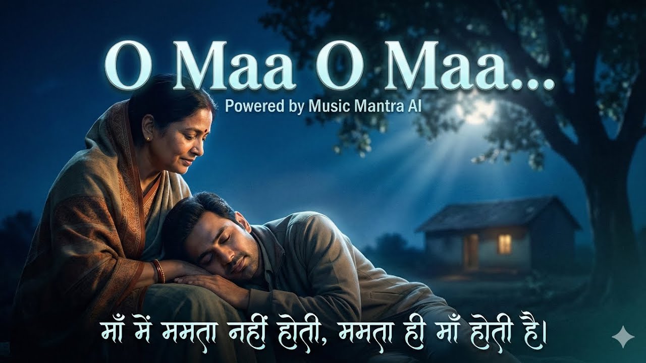 O Maa O Maa | Maa Ka Pyaar | Emotional Hindi Song | Music Mantra AI