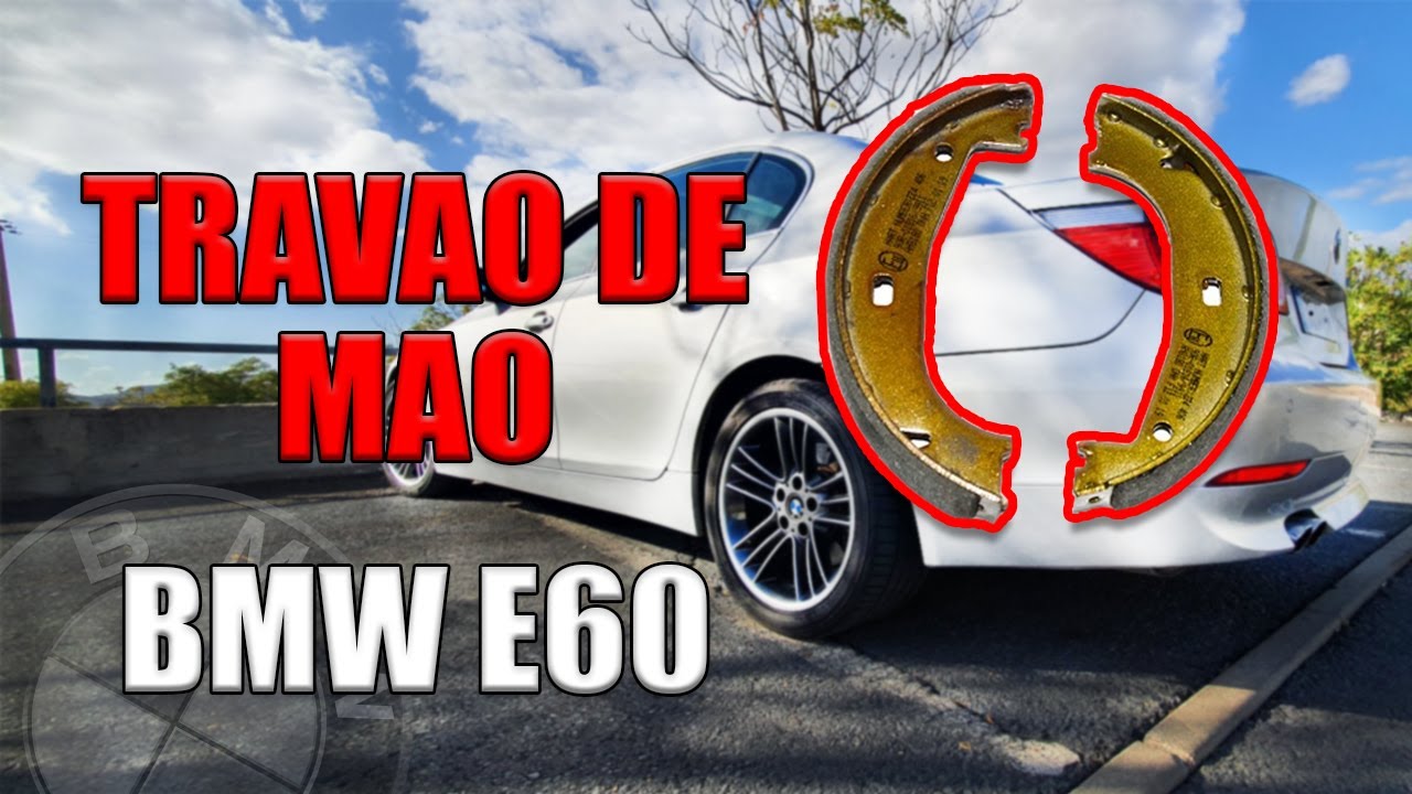 Troca Pastilhas de travão de mão no E60