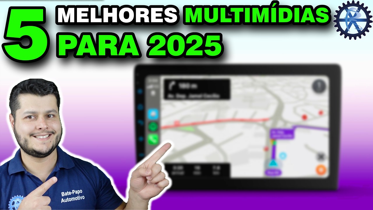5 Melhores CENTRAIS MULTIM&Iacute;DIA AUTOMOTIVO para 2025 | Custo-benef&iacute;cio