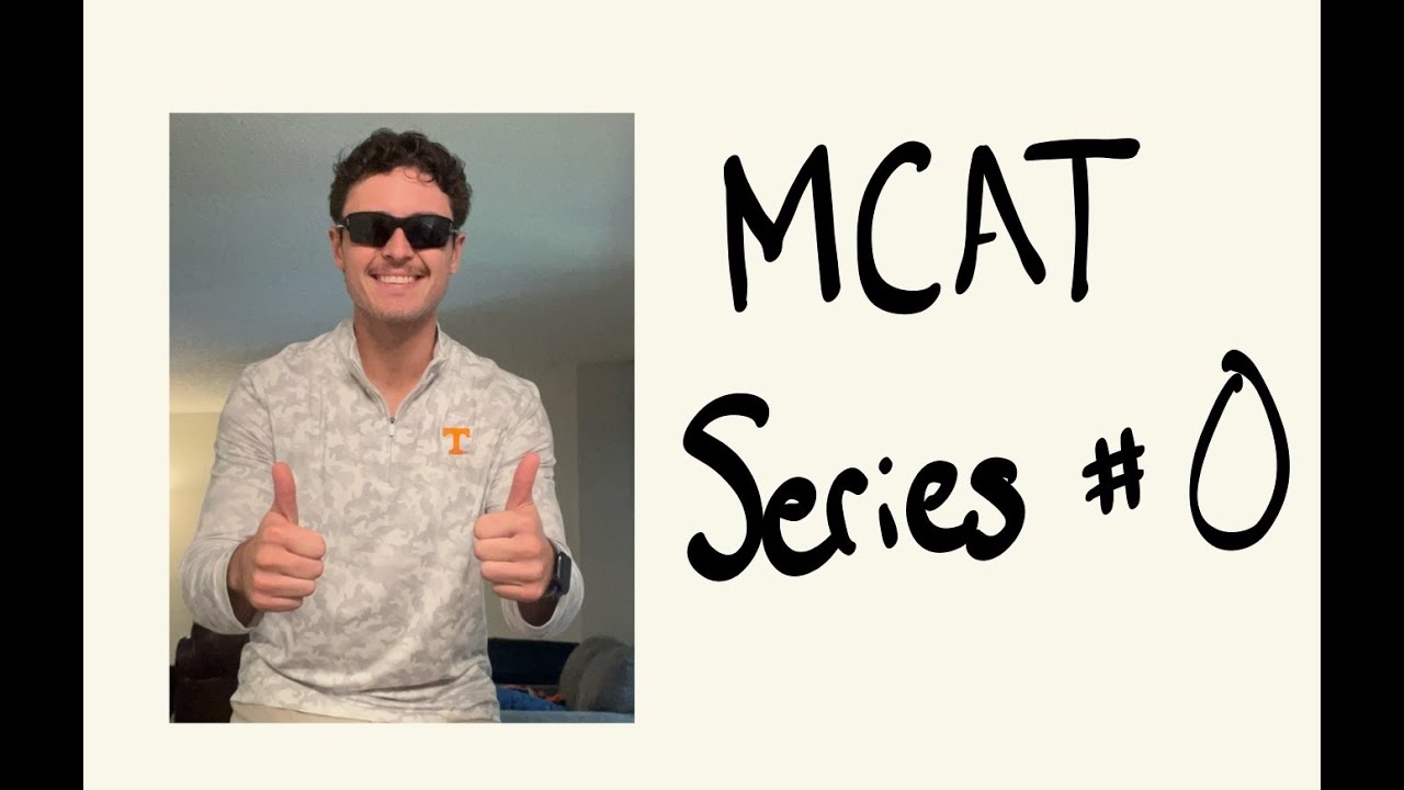 Introduction - My MCAT Journey #0