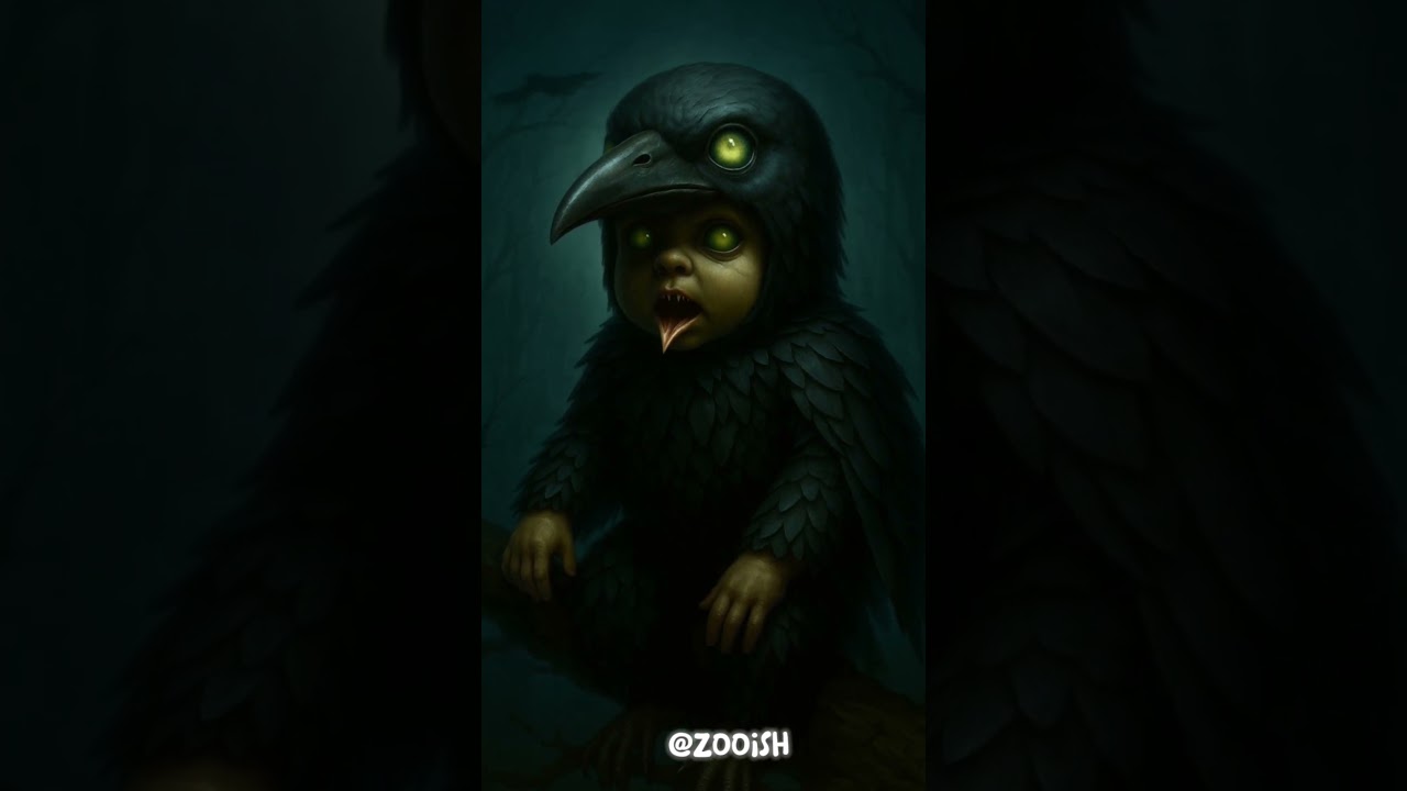 Baby crow 