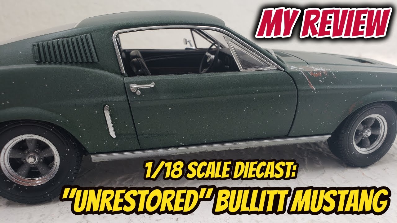 diecast car review: Unrestored Bullitt Mustang 1/18 (I want a refund)