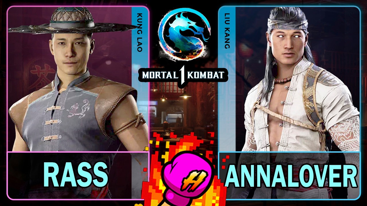 MK1 Rass (KUNG LAO) VS Annalover (LIU KANG)🥊Mortal Kombat 1🥊4K 60ᶠᵖˢ