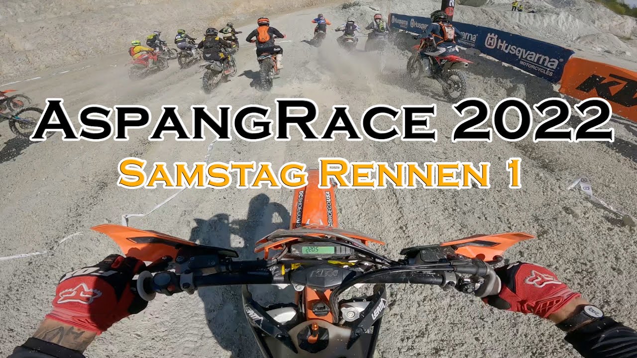 AspangRace 2022 // Samstag Rennen 1 // KTM 250 EXC TPI