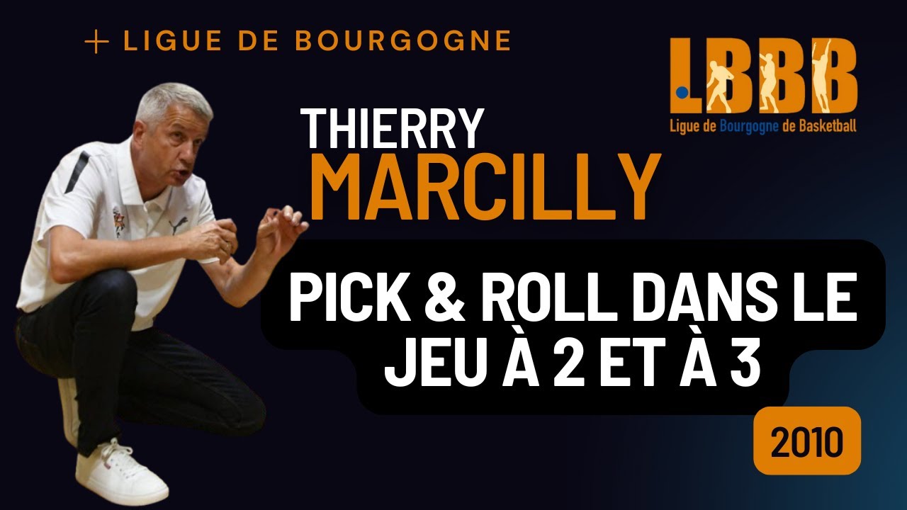 Le Pick & Roll dans le jeu à 2 et le jeu à 3 // Thierry Marcilly