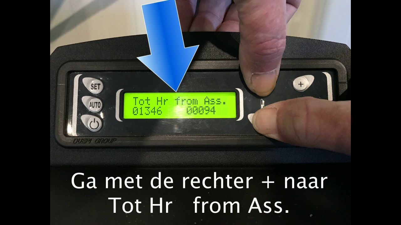 melding ATTENTIE SERVICE weg krijgen pelletkachel