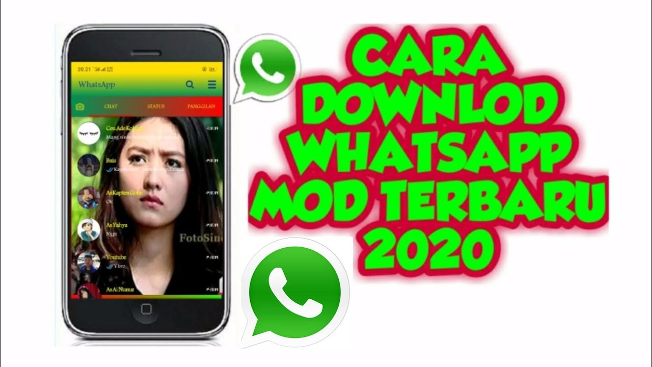 Inilah,,, cara ganti tema whatsapp mod 2020 dan cara downlod whatsapp mod 2020 dengan mudah