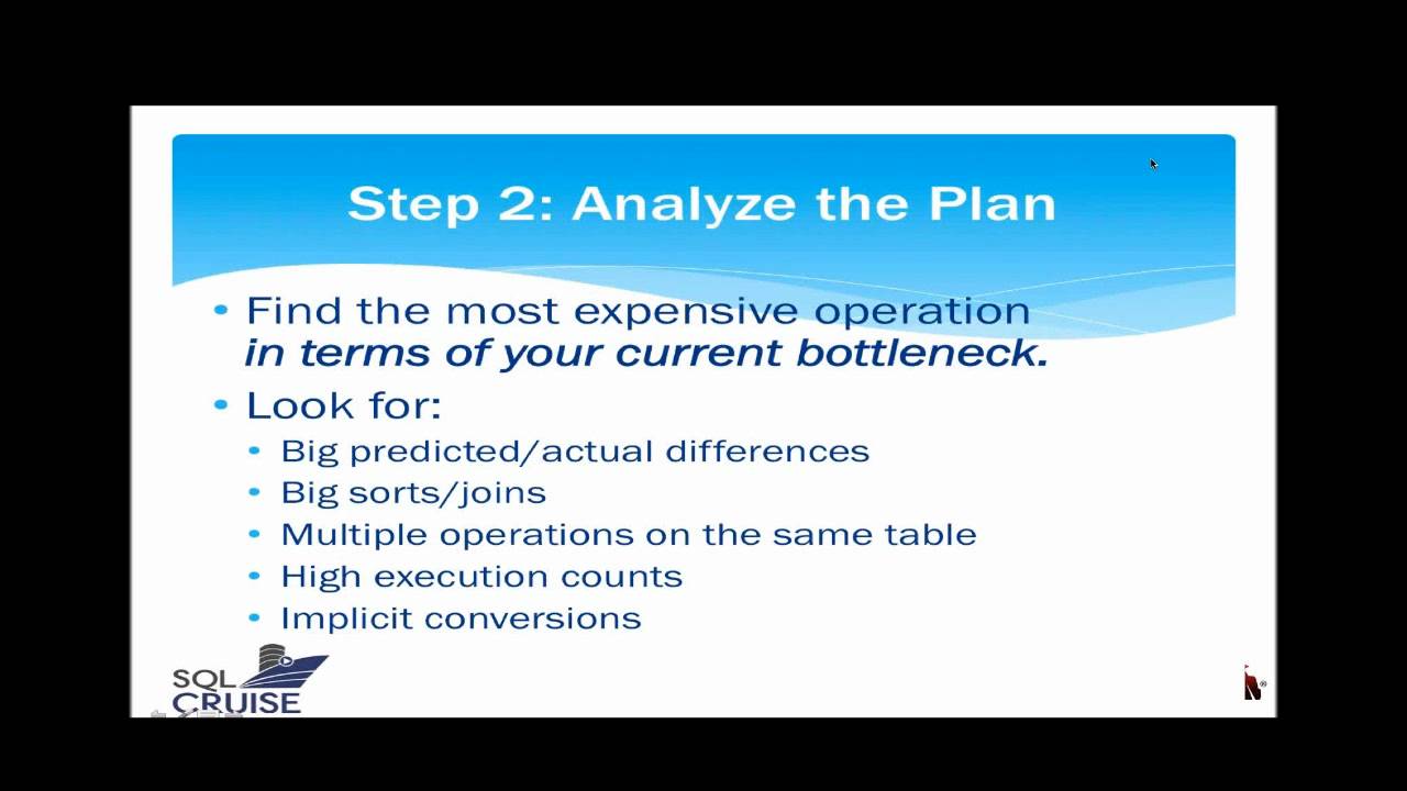 SQL Query Plan Analysis Made Easier, Part 1 of 4