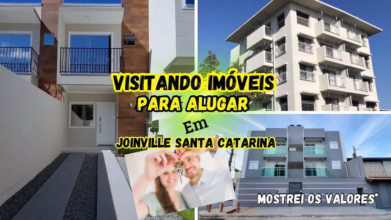VISITAMOS IM&Oacute;VEIS PARA ALUGAR EM JOINVILLE/ Santa Catarina DO NORTE PRO SUL 🔑🏠