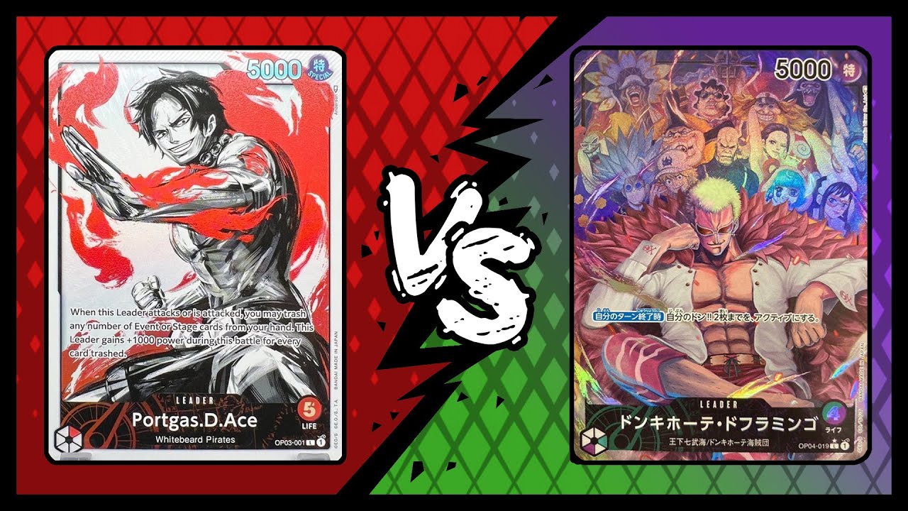 One Piece TCG - PIRATE RUMBLE #1 - Ace vs. Doflamingo