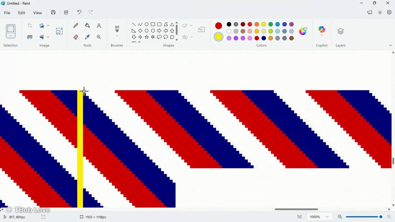 A Microsoft Paint Project you can do