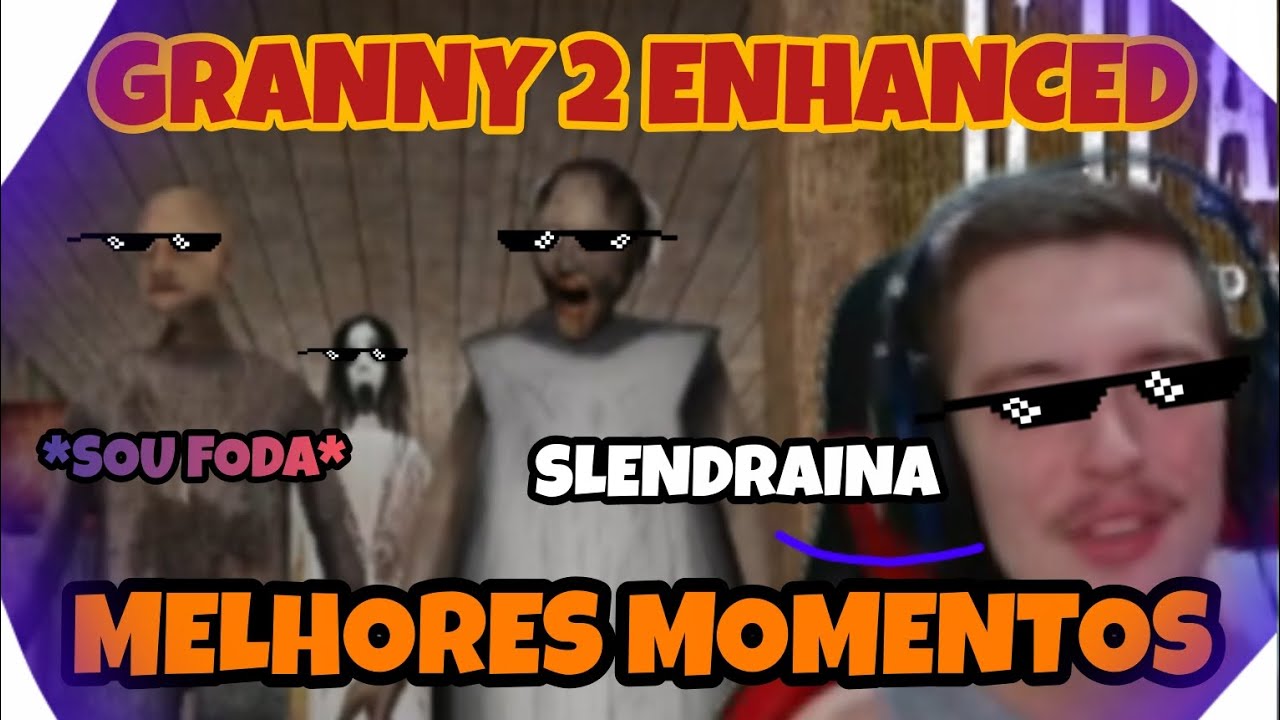 MELHORES MOMENTOS DO VITOR EM GRANNY 2 ENHANCED!!! - Dudu Plays